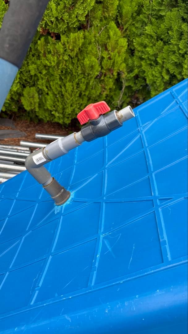 【三重県引き取り限定】ブルコンテナジャンボ400L×3つセット穴開き