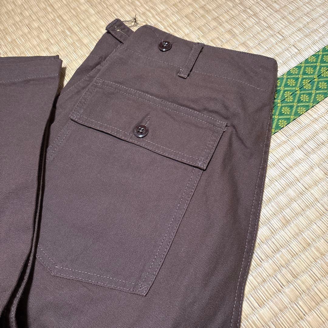 エンジニアードガーメンツ　ブラウンダックベイカーパンツ