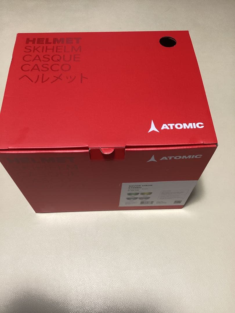 新品　ATOMIC アトミック バイザーへルメット ブラック 人気