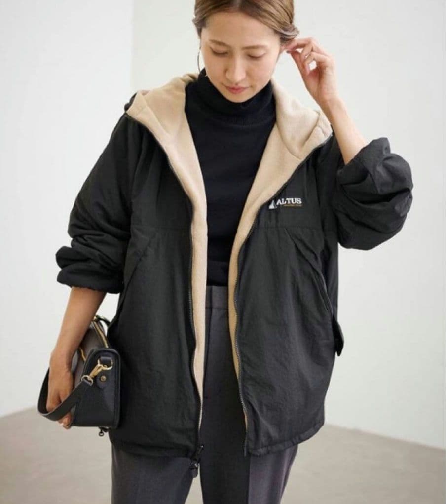 FRAMeWORK ALTUS/アルタス 別注リバーシブルブルゾン