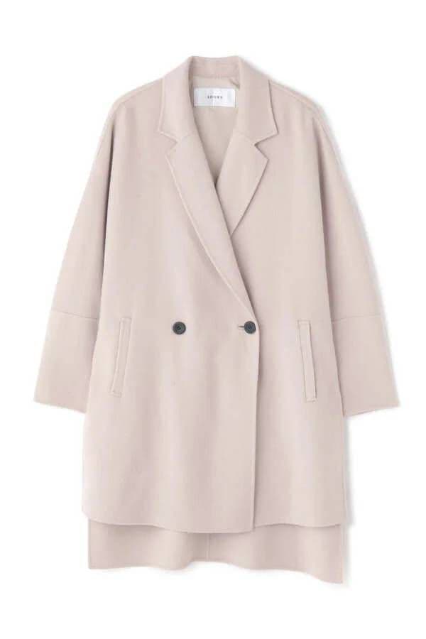 アドーア　カシミヤ混コート