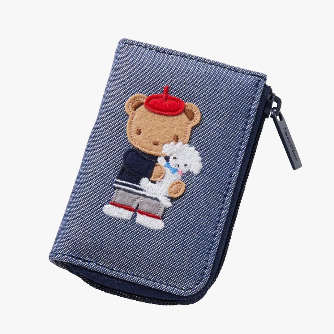 【匿名配送】familiar ファミリア キーケース デニム 犬