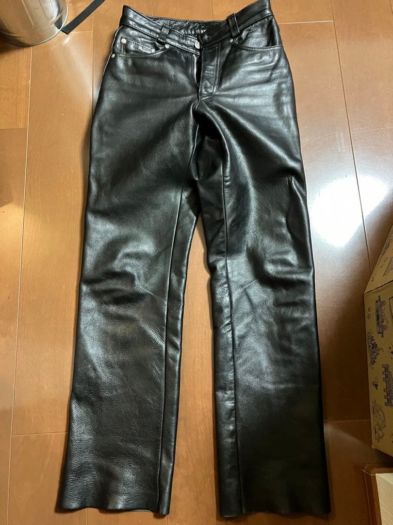Schott ショット　レザーパンツ　W28インチ