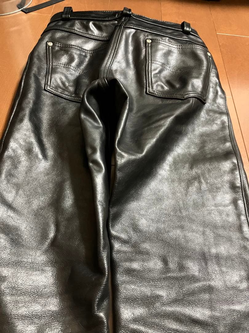 Schott ショット　レザーパンツ　W28インチ