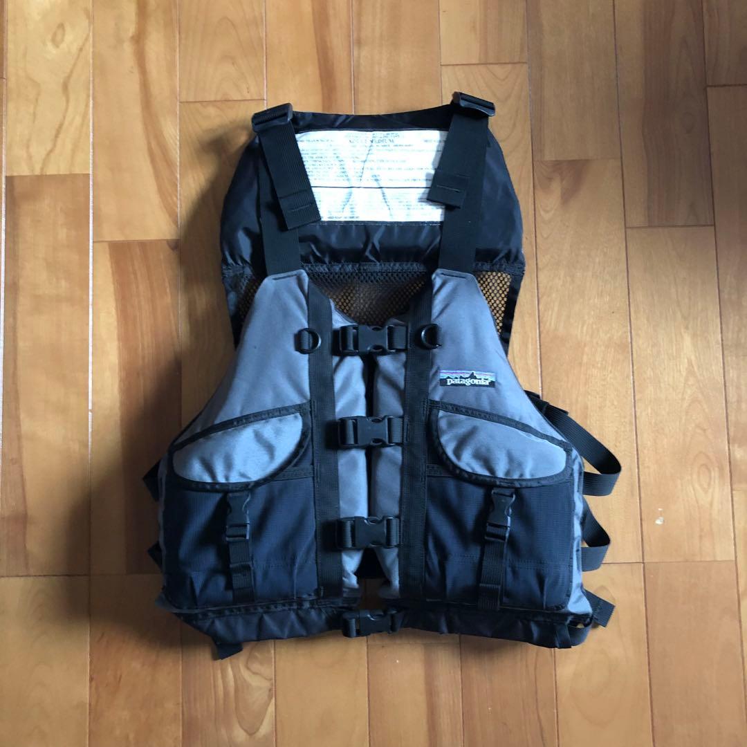 希少 Patagonia ライフジャケット カヌー カヤック グレー M