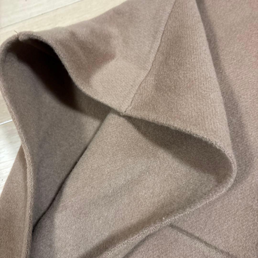 イエナ　スタンドカラーウールポンチョ　11月いっぱいの出品です。