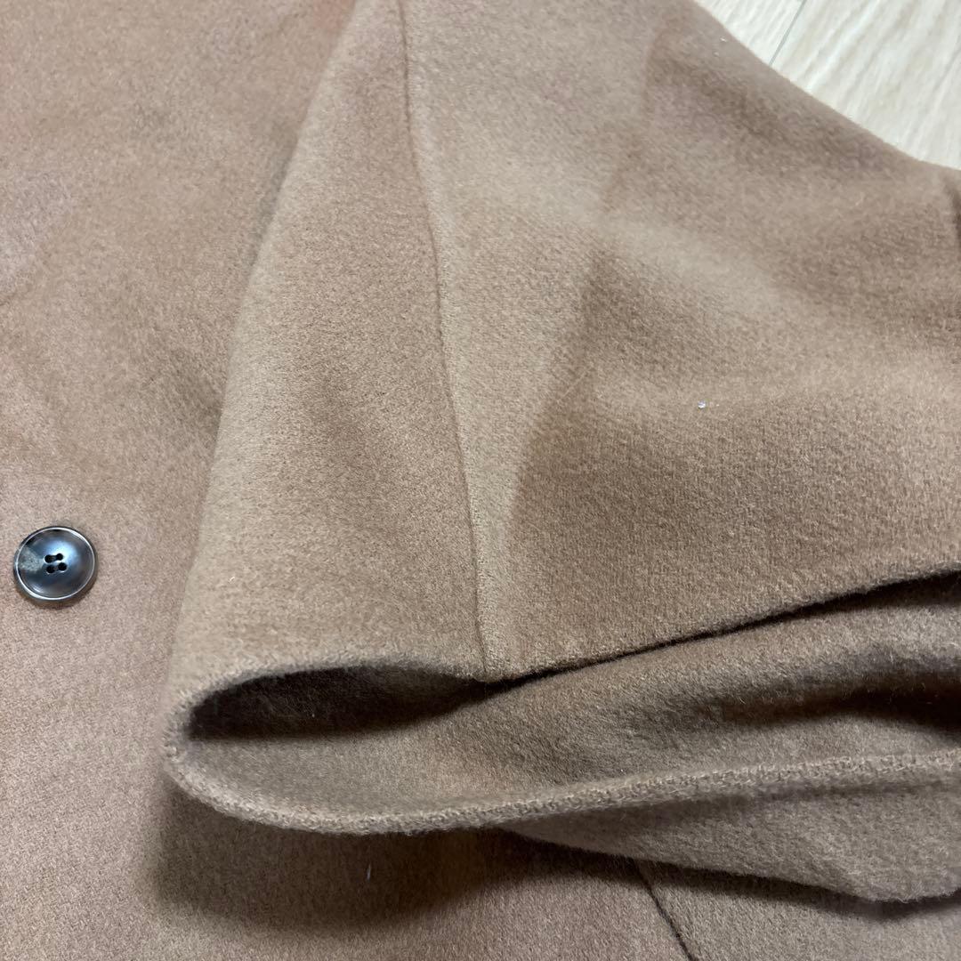 イエナ　スタンドカラーウールポンチョ　11月いっぱいの出品です。