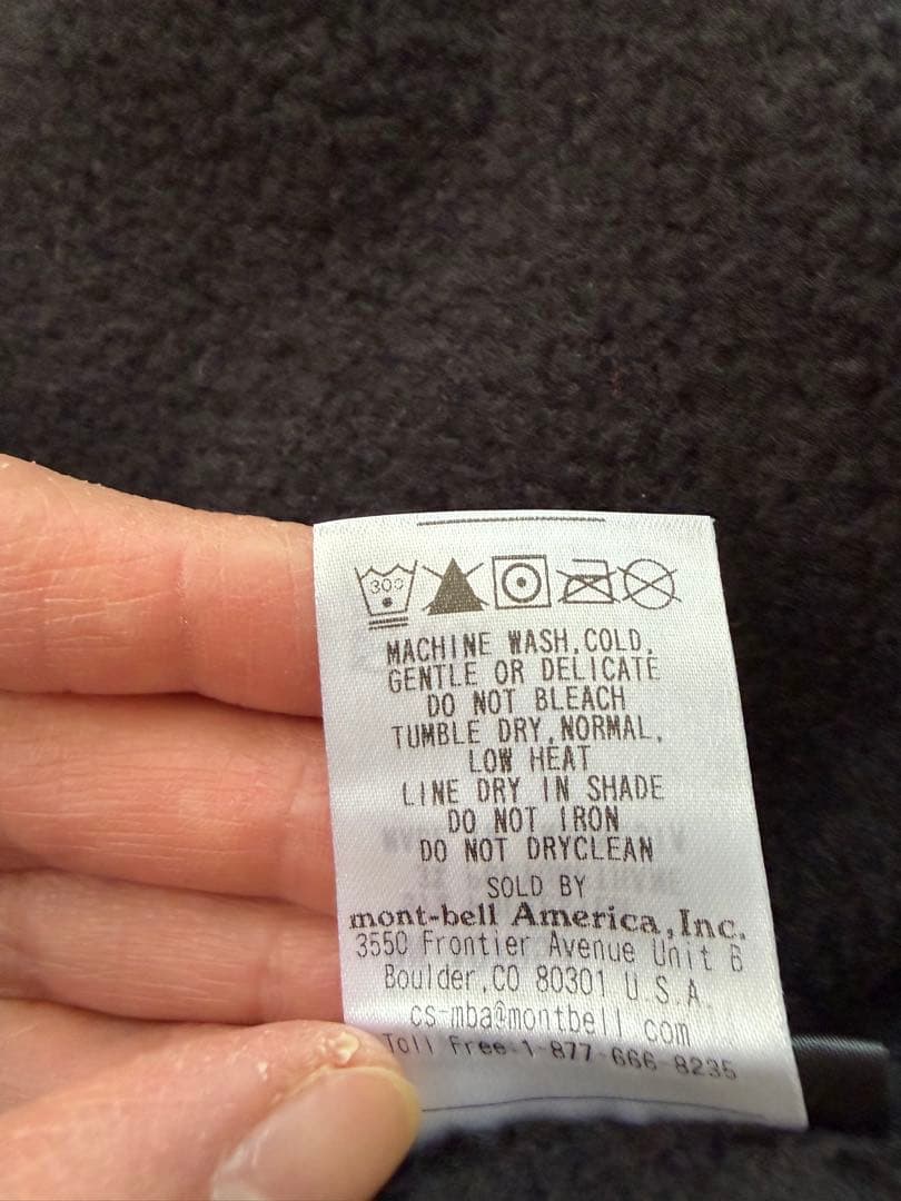 モンベル ストレッチ クリマプラスアクションワンピース男女兼用 XL ツナギ