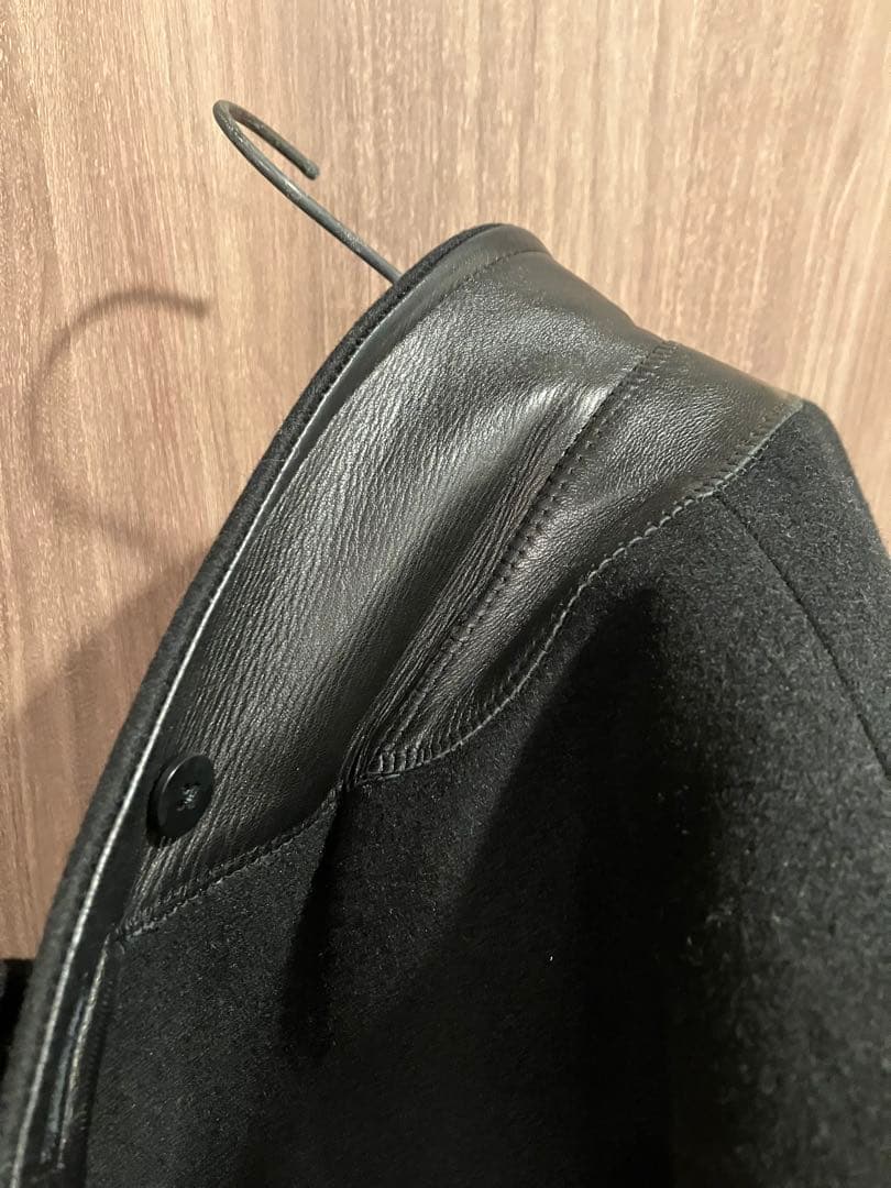 イヴサンローランレザー切替コート　エルメス　ディオールオム　セリーヌ好きに