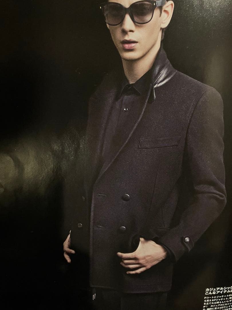 イヴサンローランレザー切替コート　エルメス　ディオールオム　セリーヌ好きに