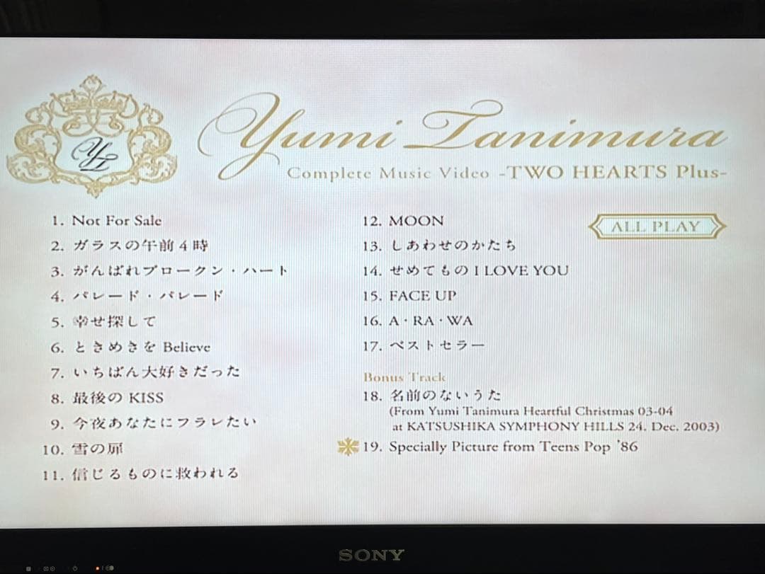 【早い者勝ち】谷村有美／GiRLPOP＆Music Video COMPLETE