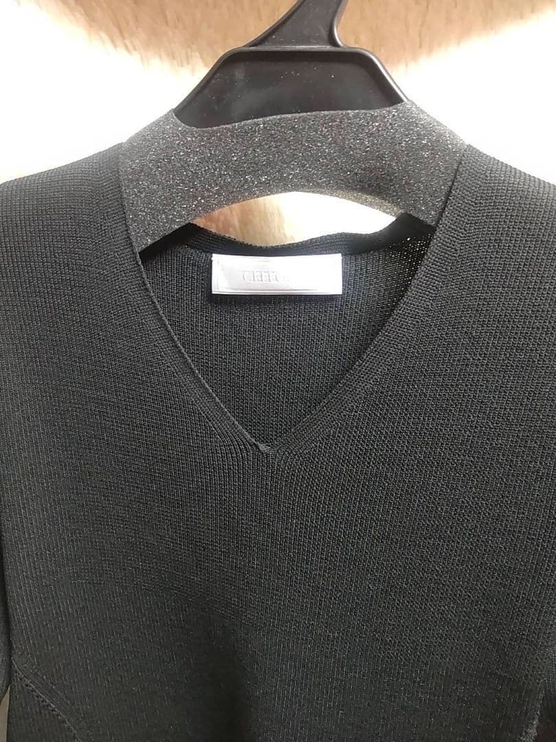 セルフォード シアーミックスホールガーメントワンピース 38