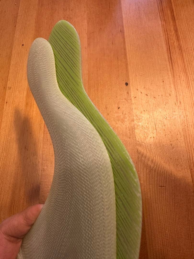 S-WINGS TWIN470 GREEN VOLANツインフィン美品