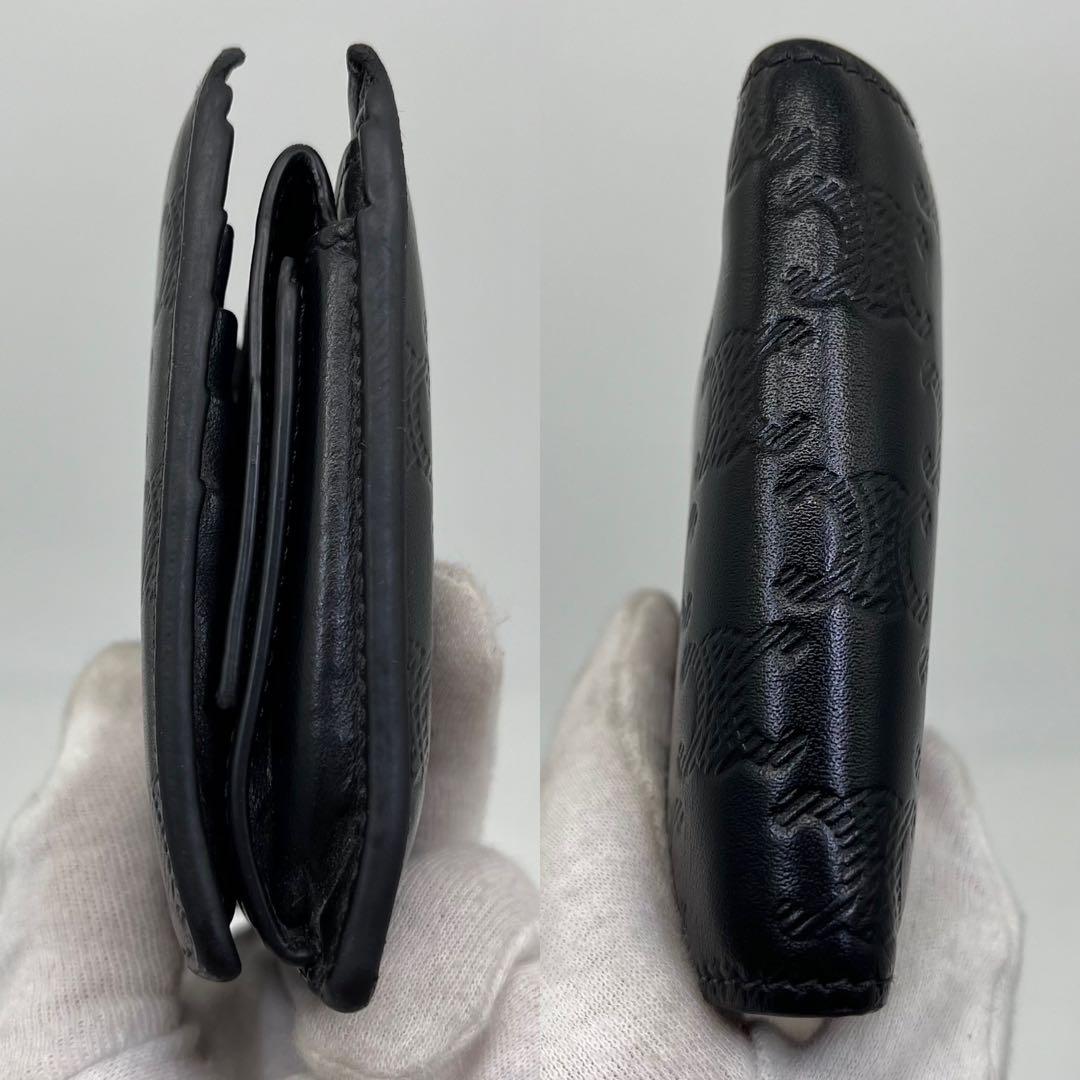 【現行品】CELINE 二つ折り財布 バイフォールドウォレット トリオンフ 黒