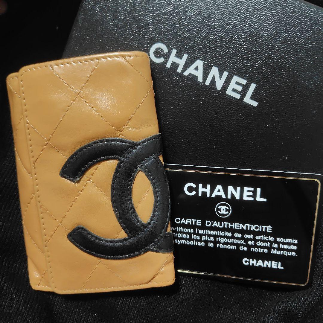 シャネル　カンボンライン　キーケース