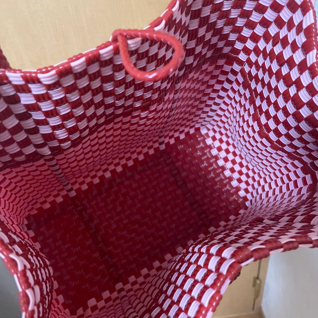 【新品未使用】mekearisa メケアリサ グミバックM ポッピー ギンガム