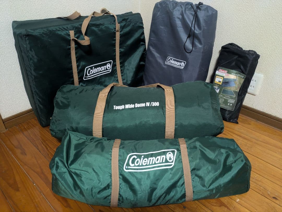 Coleman Tough Wide Dome IV / 300その他快適セット