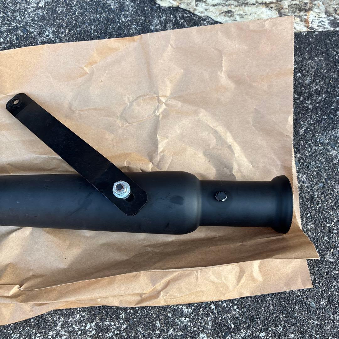 ガレージT＆F アップトランペットマフラー スリップオンタイプ 250TR 黒