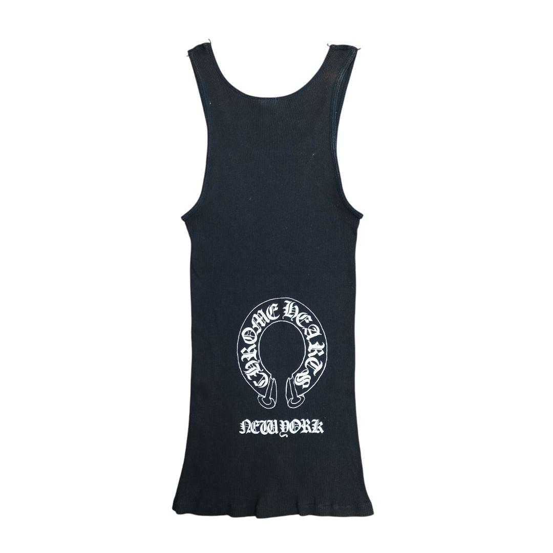 クロムハーツ ヴィンテージ タンクトップ クロス ホースシュー グランジ 古着