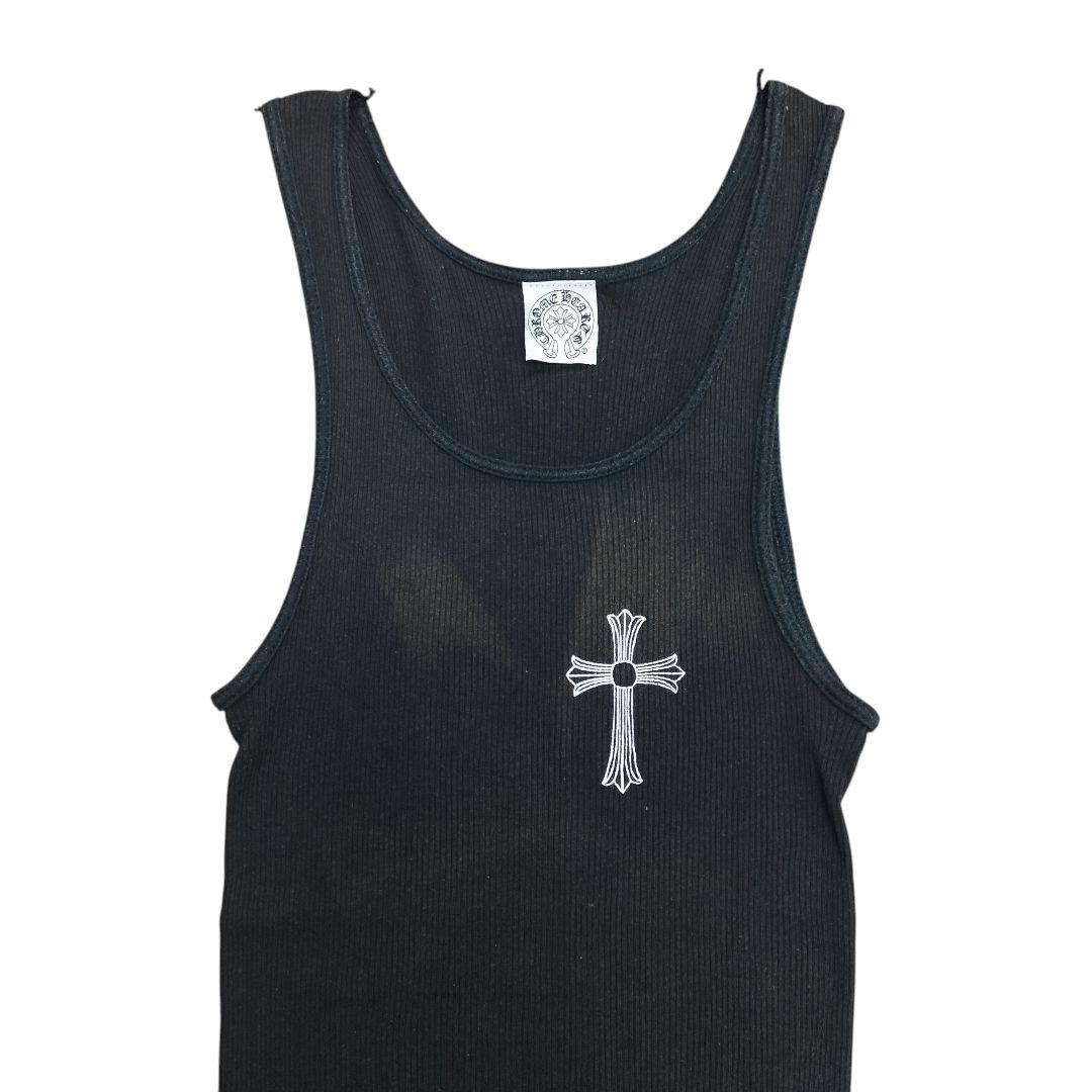 クロムハーツ ヴィンテージ タンクトップ クロス ホースシュー グランジ 古着