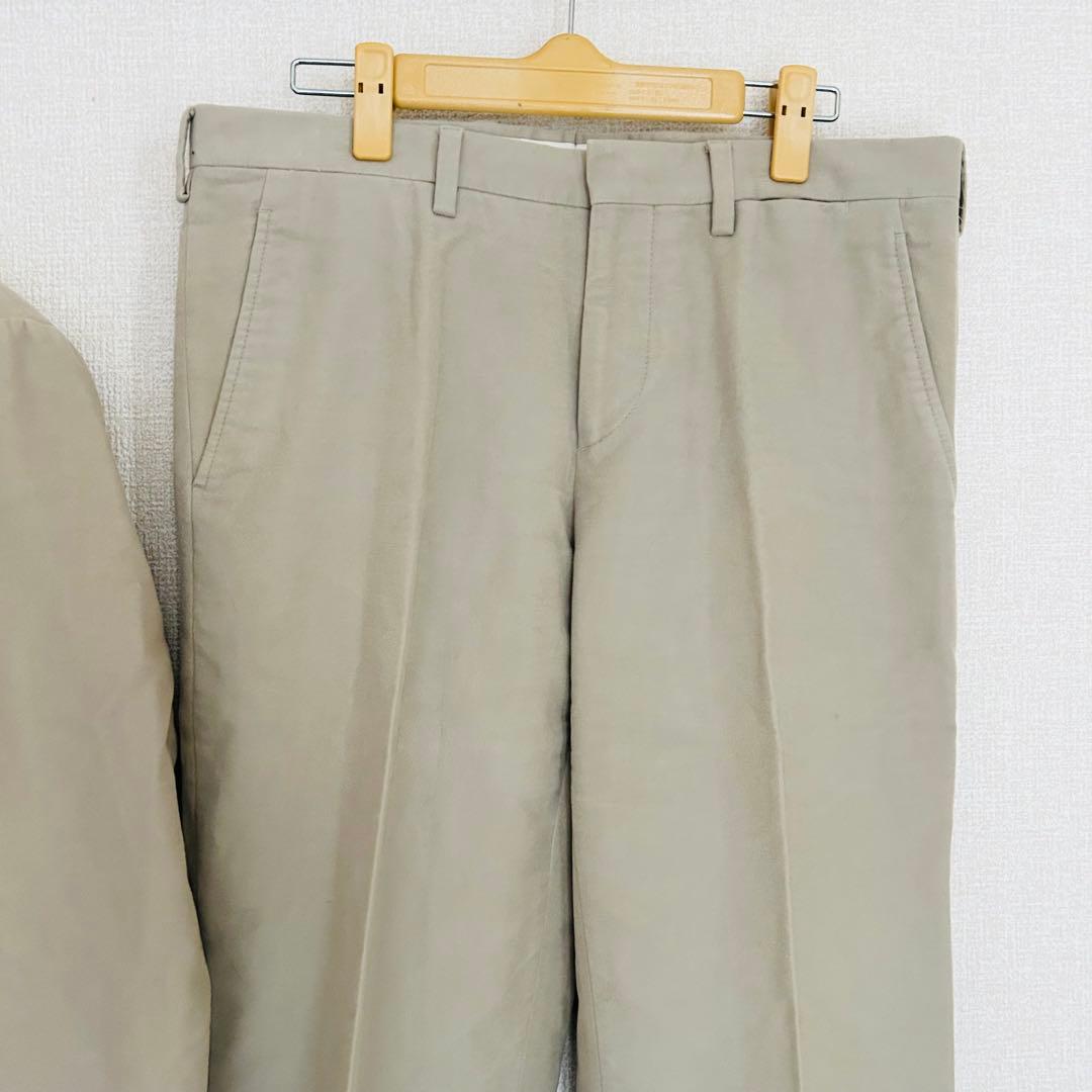 【高級品】PRADA プラダ　スーツ　セットアップ　ジャケット　パンツ　ベージュ