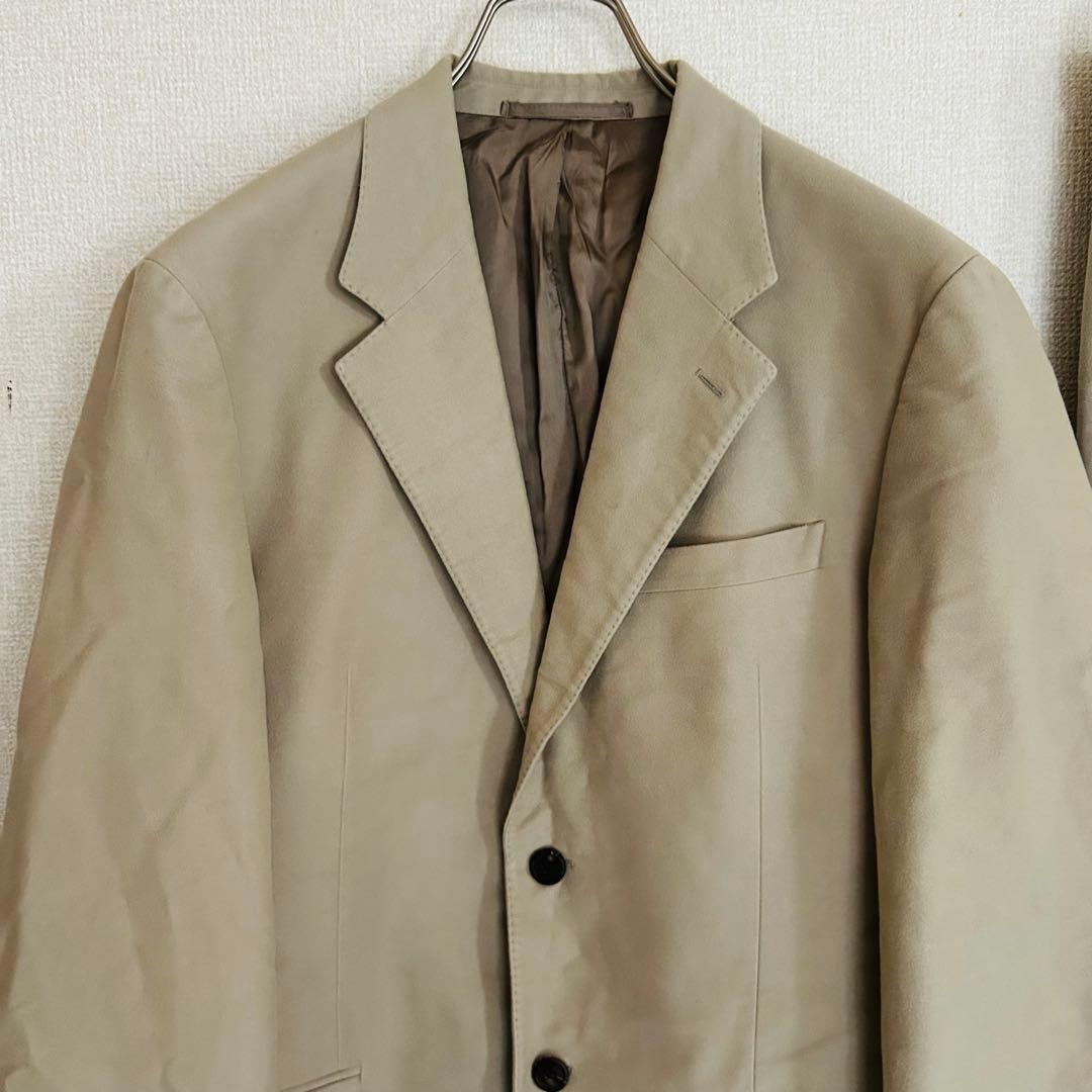 【高級品】PRADA プラダ　スーツ　セットアップ　ジャケット　パンツ　ベージュ