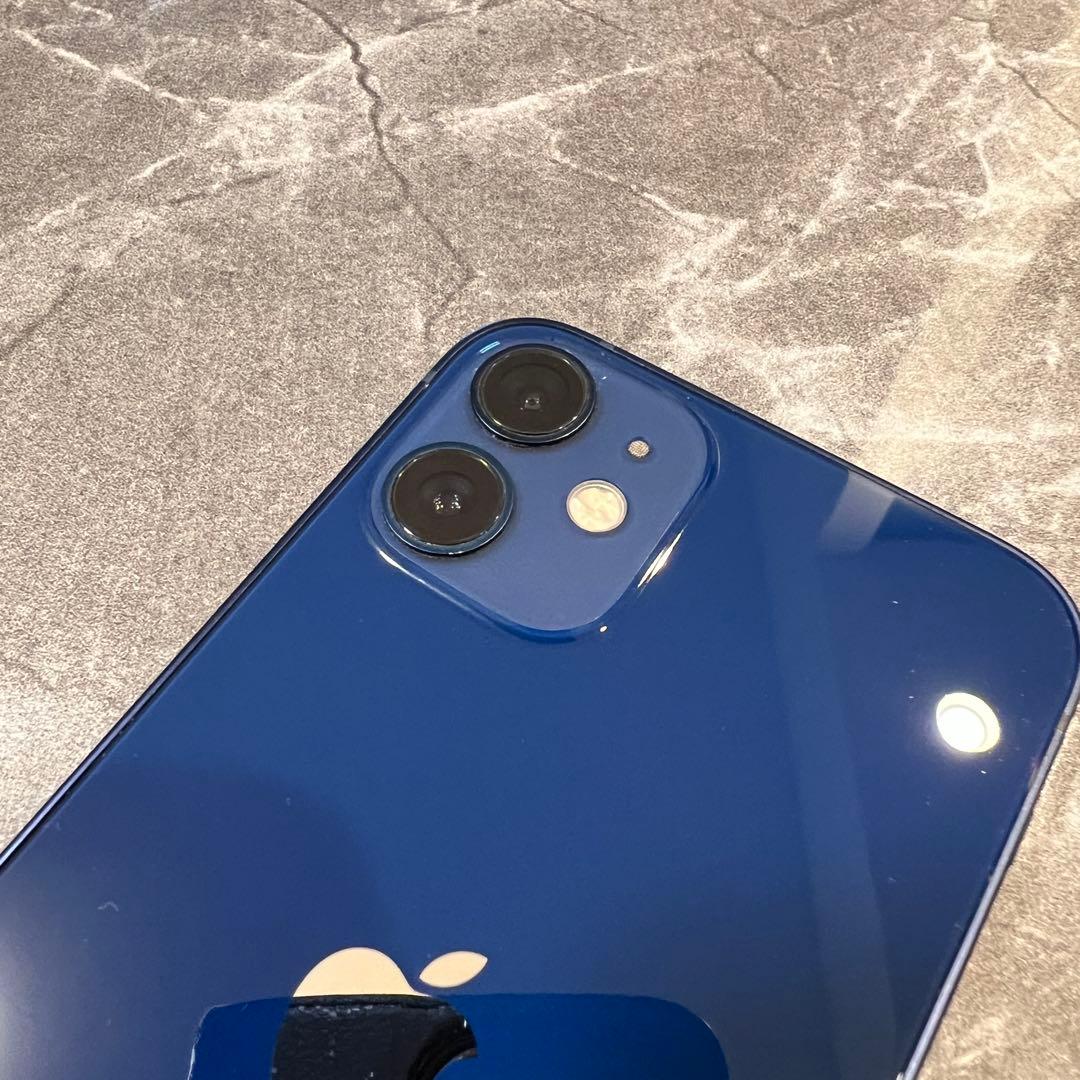 【64GB】Apple iPhone 12mini 本体 青