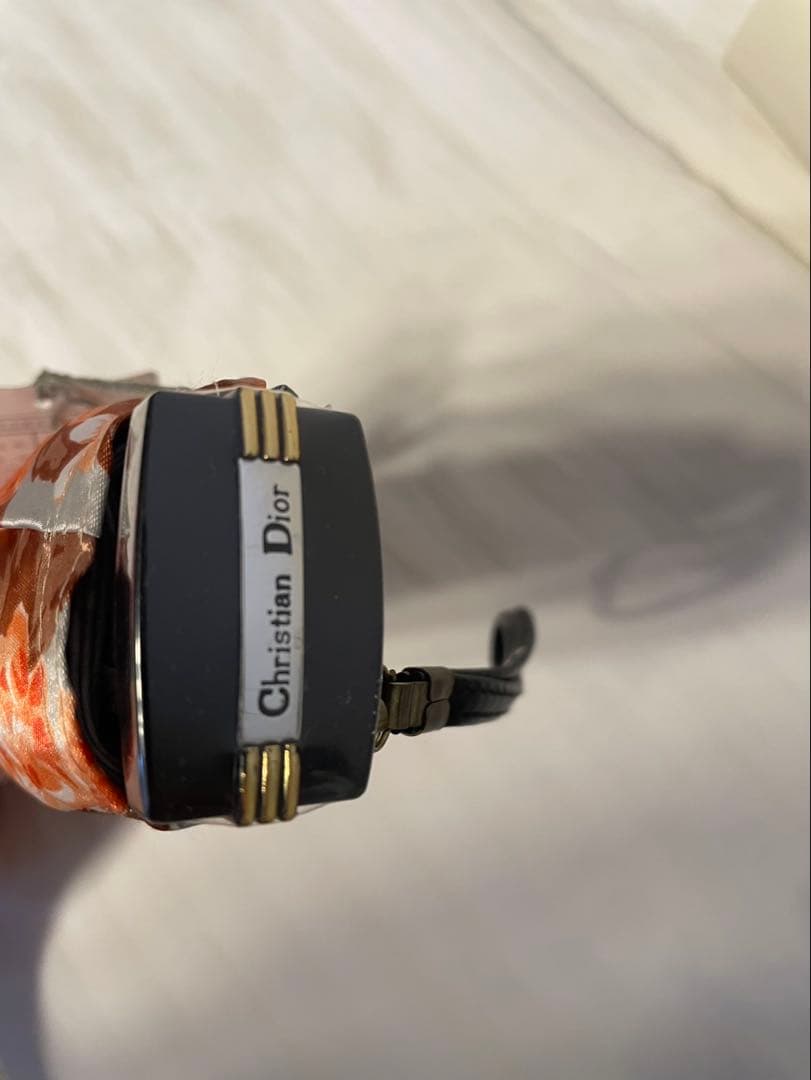 Christian Dior 花柄 折りたたみ傘 晴雨兼用