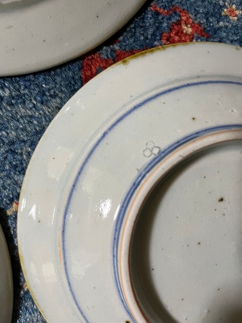 砥部焼中田窯（6寸皿3枚）