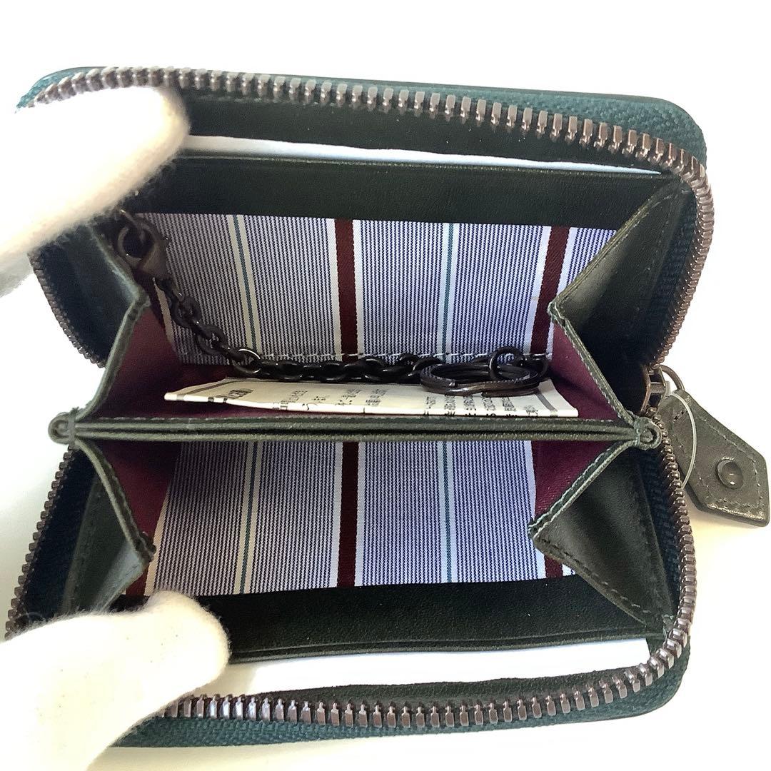 新品★ヴィヴィアンウエストウッド★コッパーケースマルチミニ財布★グリーン緑