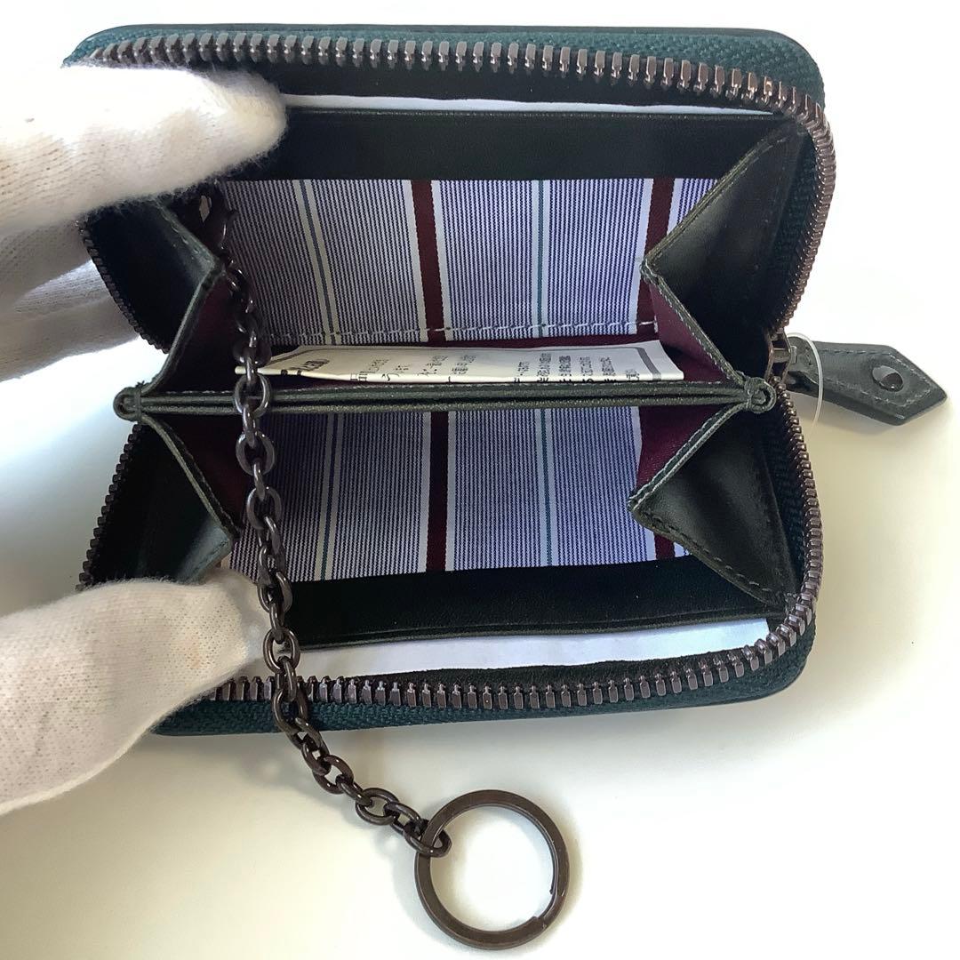 新品★ヴィヴィアンウエストウッド★コッパーケースマルチミニ財布★グリーン緑