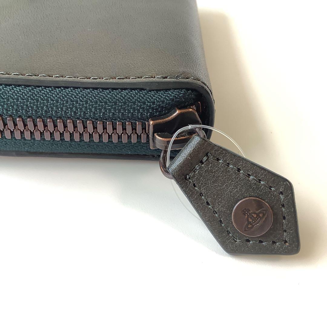 新品★ヴィヴィアンウエストウッド★コッパーケースマルチミニ財布★グリーン緑