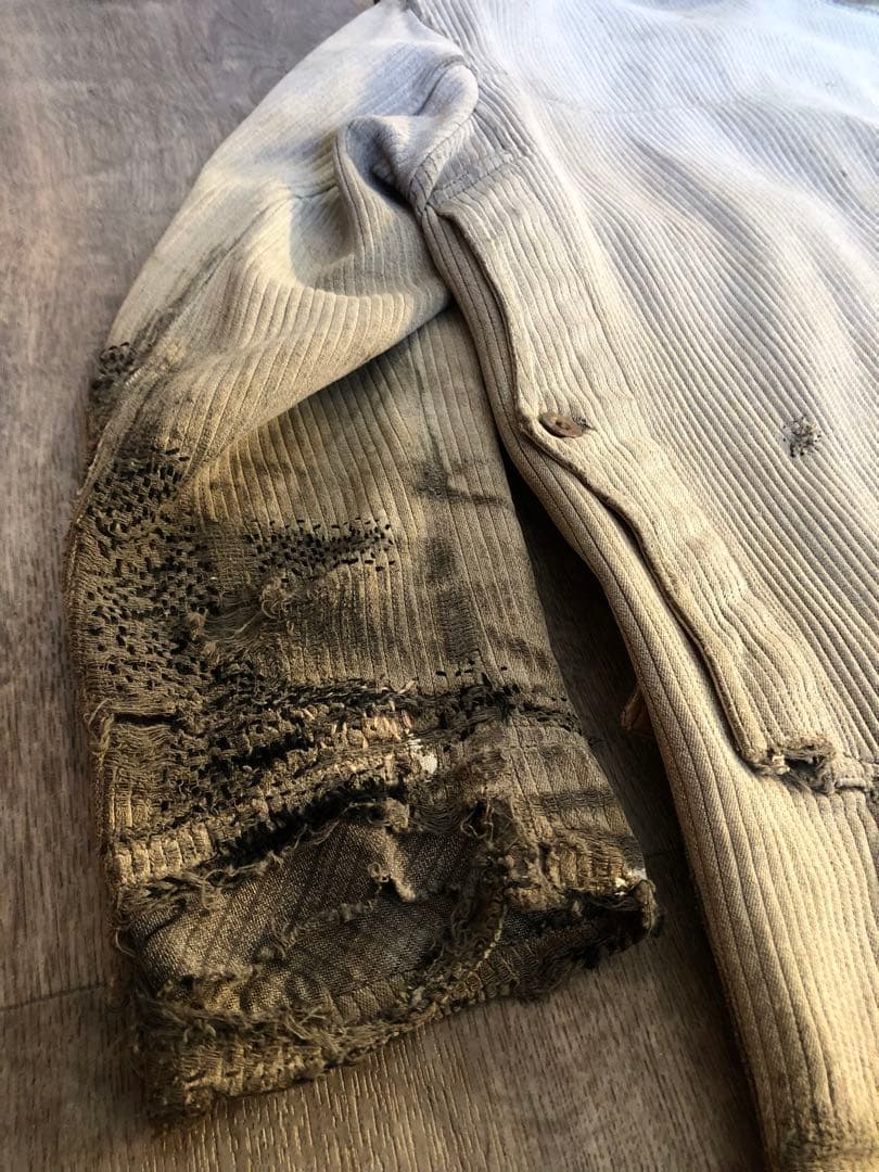 French vintage 30s 40sヴィンテージ ハンティングジャケット