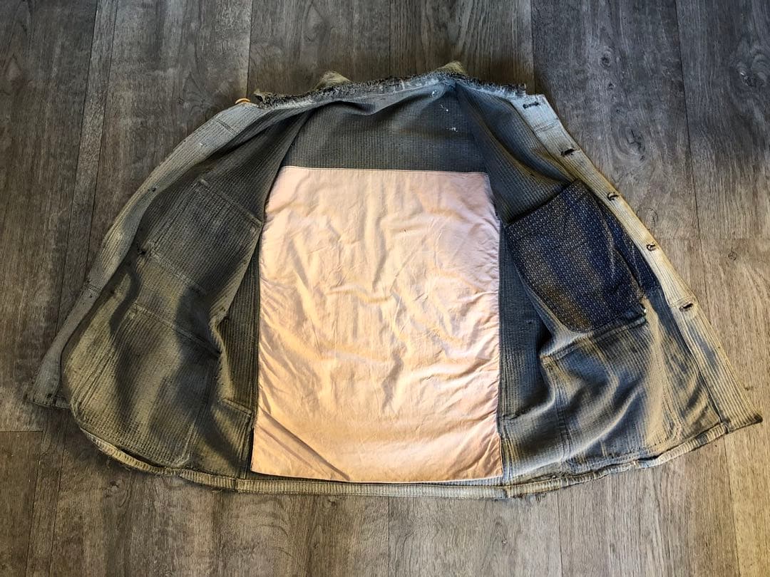 French vintage 30s 40sヴィンテージ ハンティングジャケット