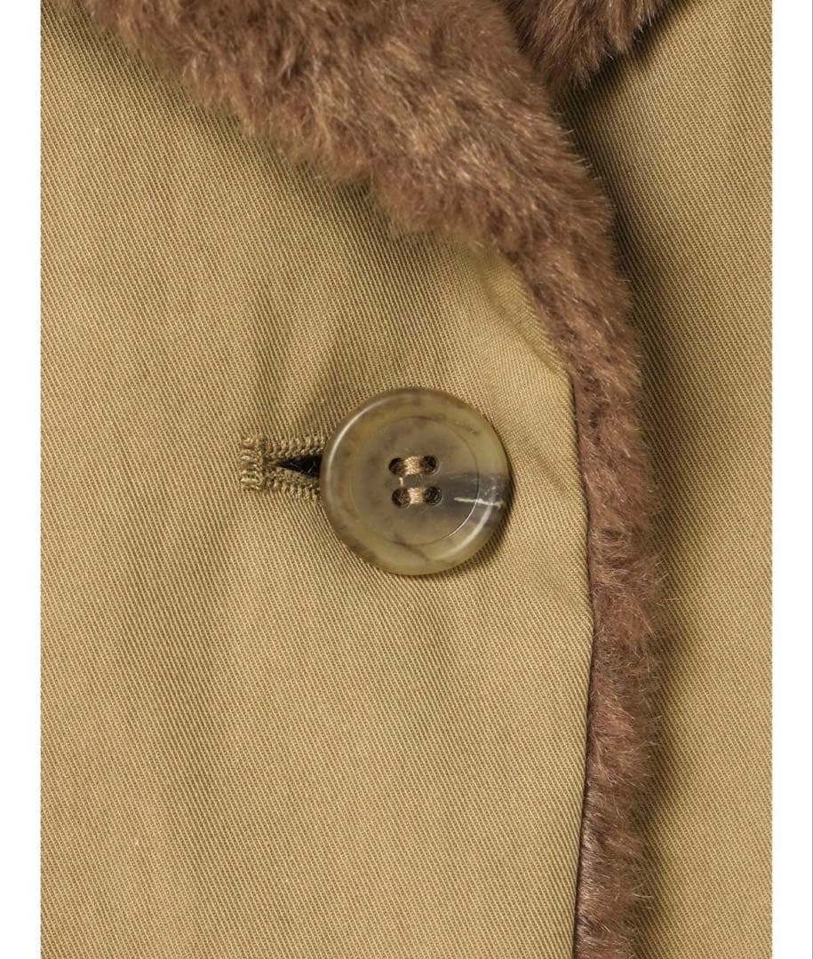 Mizuiroind バックボアコート