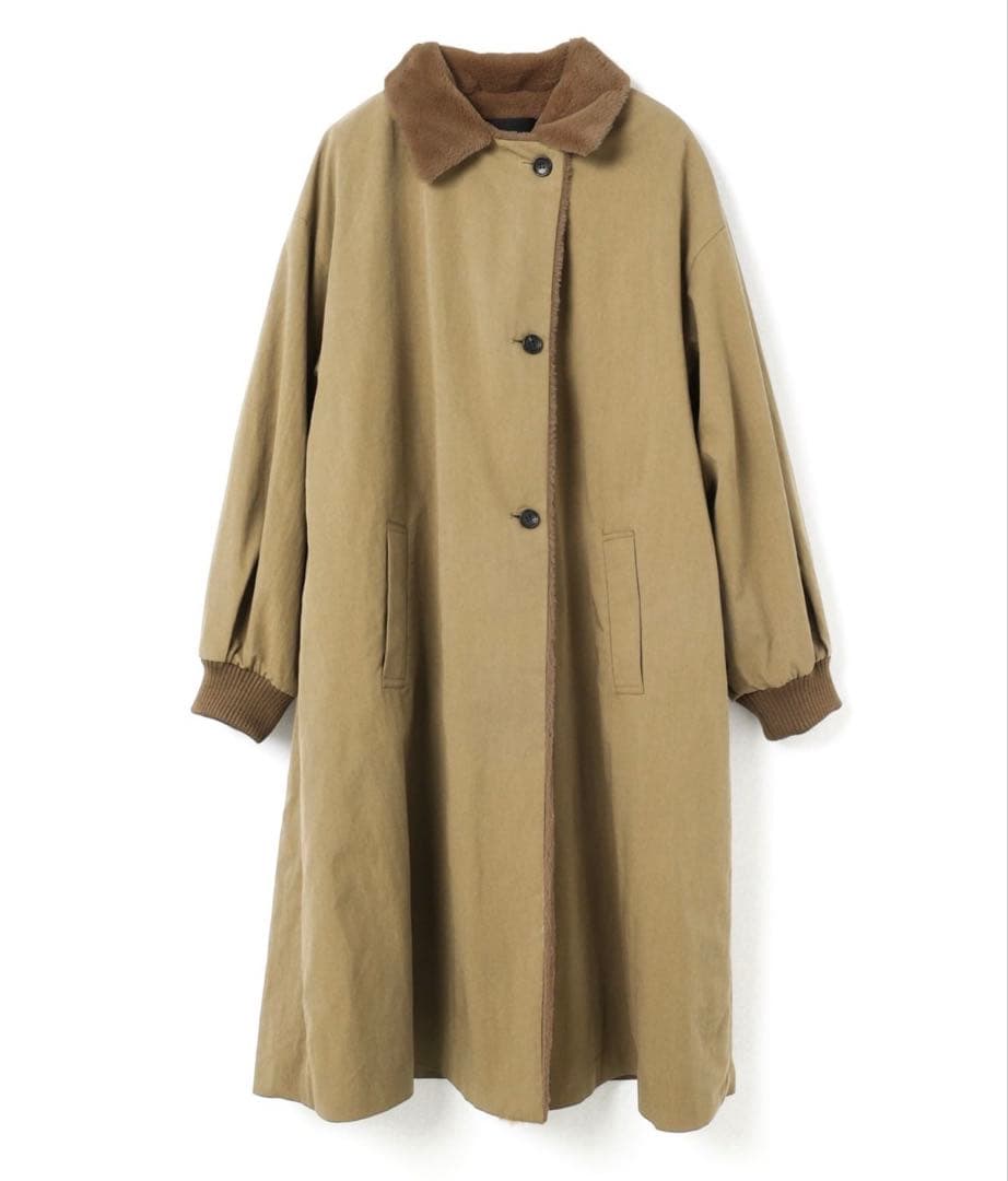 Mizuiroind バックボアコート