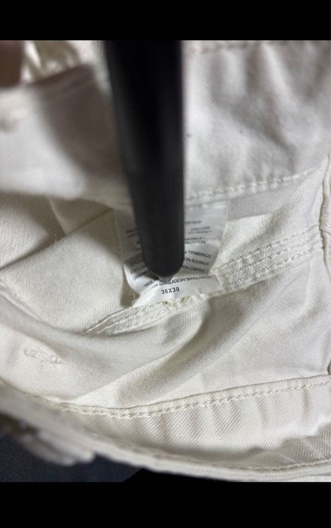 Dickies 白ペインターパンツ ペンキ飛び