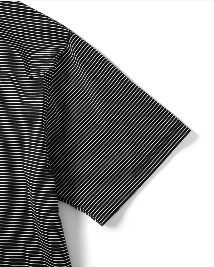 トップス STRIPED MASSIVE T-SHIRT WITH DRAWSTRINGS