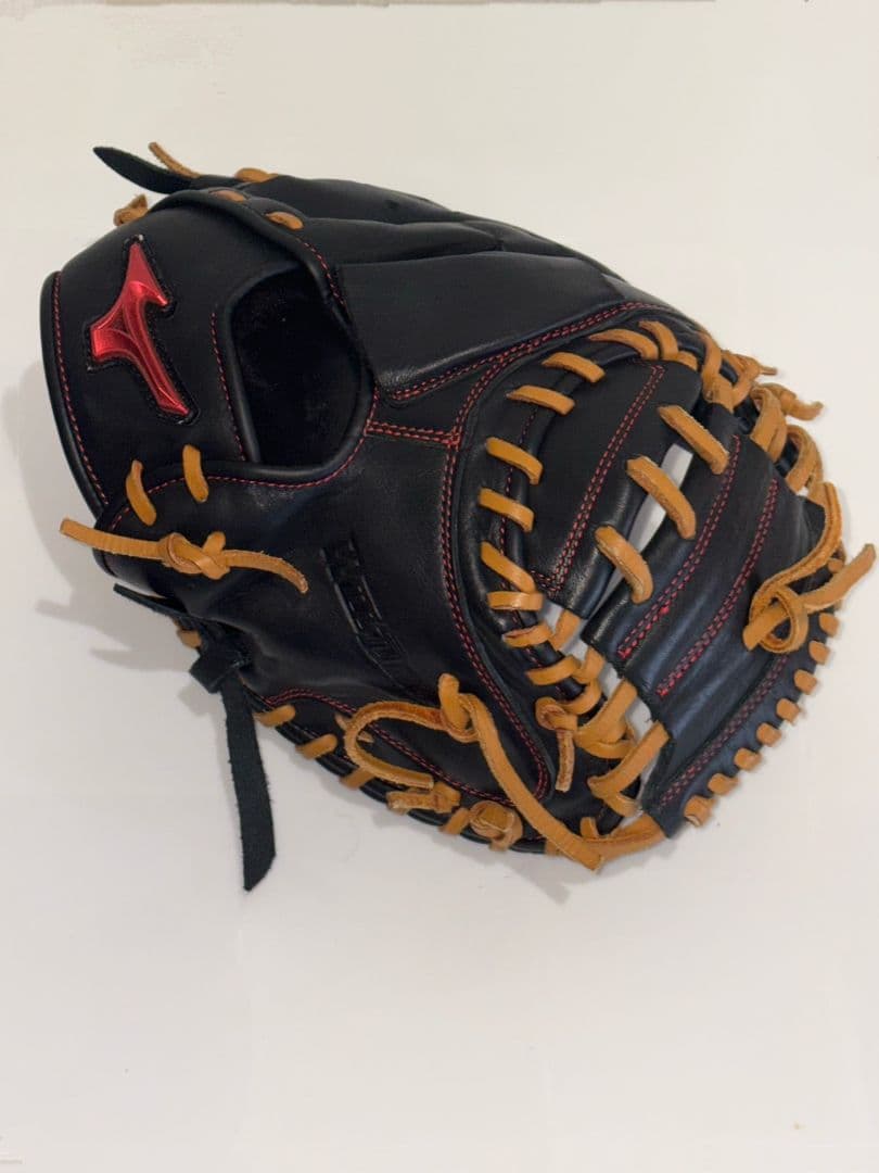 ミズノ　キャッチャーミット　ウィルドライブレッド　軟式　ほぼ新品