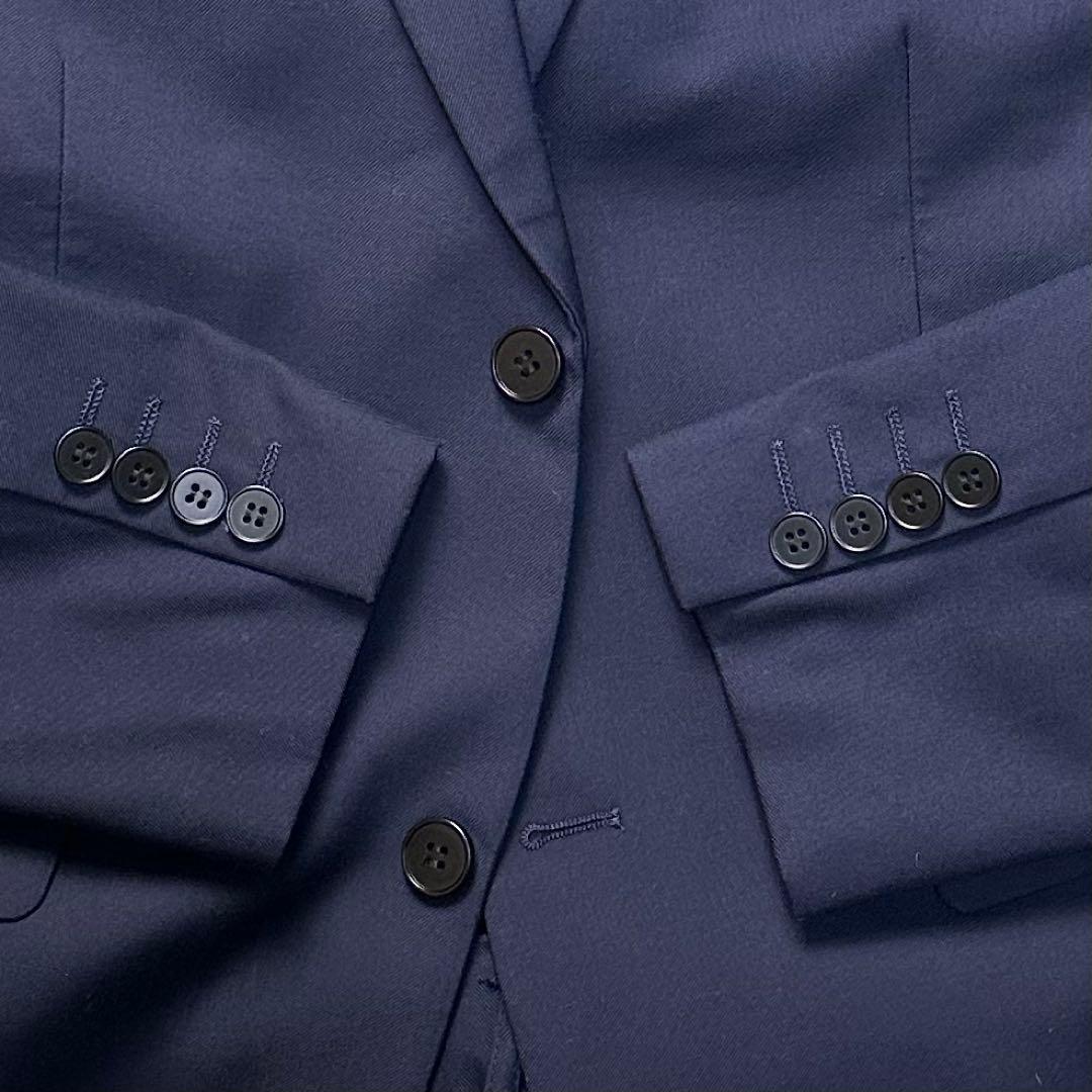 新品タグ付 GIORGIO ARMANI カシミヤ混 セットアップ 光沢 総裏