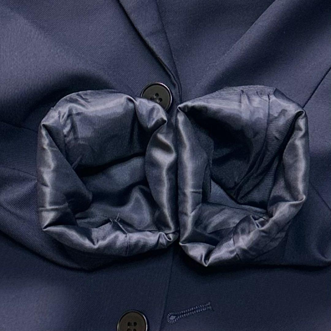 新品タグ付 GIORGIO ARMANI カシミヤ混 セットアップ 光沢 総裏