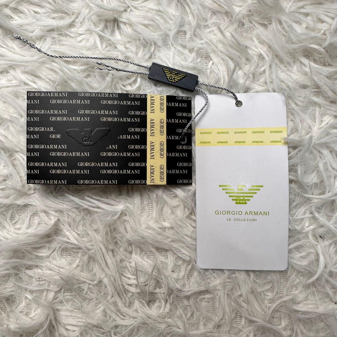 新品タグ付 GIORGIO ARMANI カシミヤ混 セットアップ 光沢 総裏