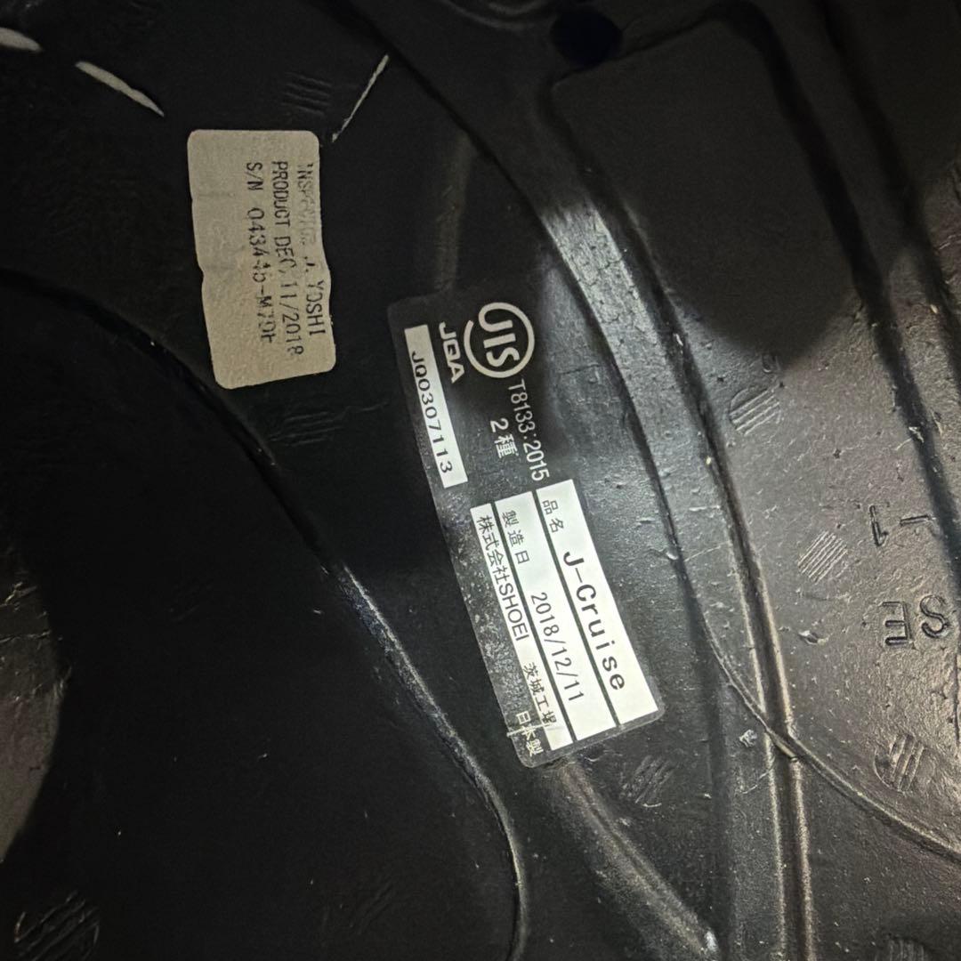 キ*ー様 SHOEI ジェットヘルメット マットブラック　Jクルーズ