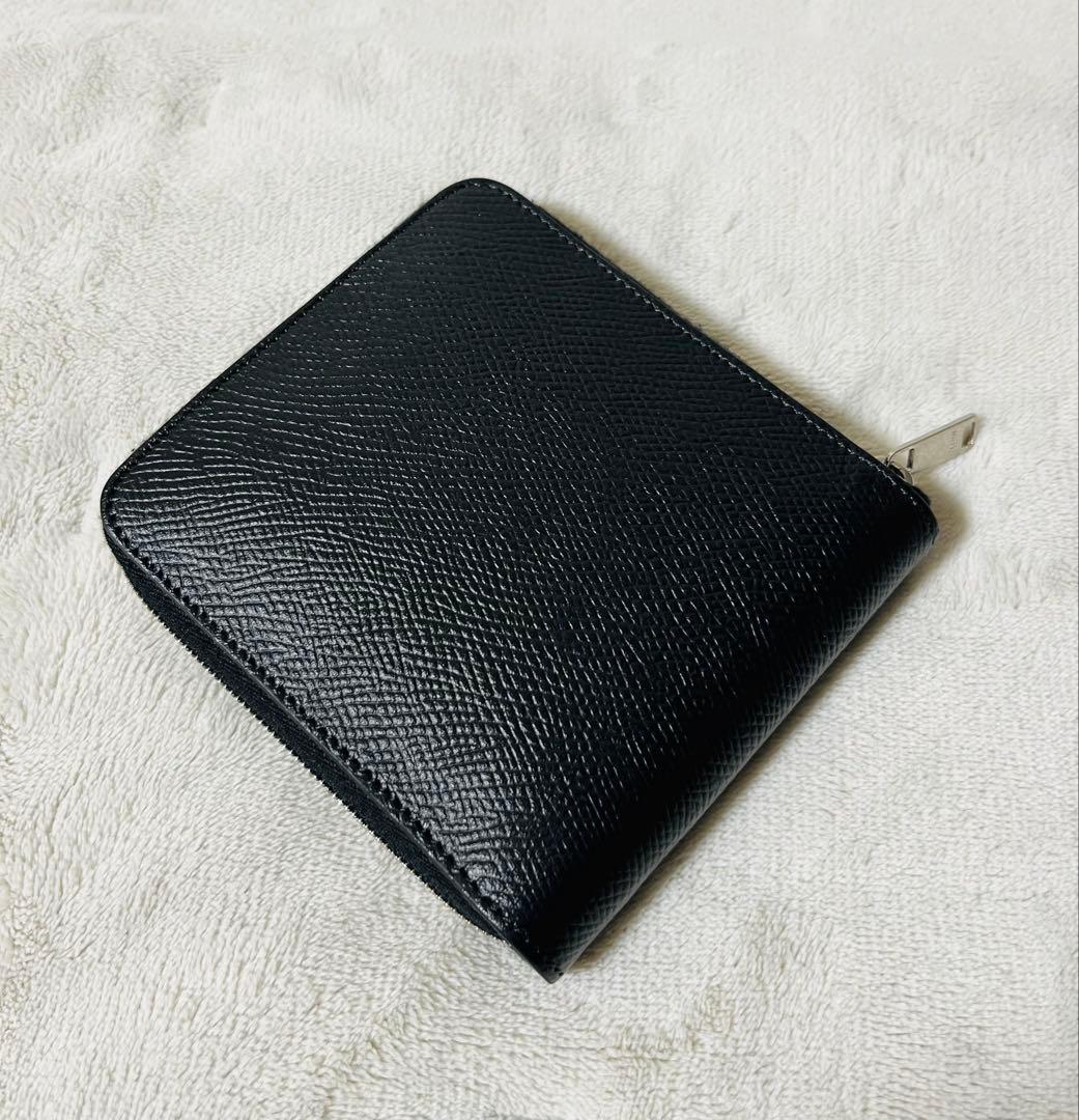 【値下げ中】CELINE セリーヌ ジップドバイフォールドウォレット ブラック