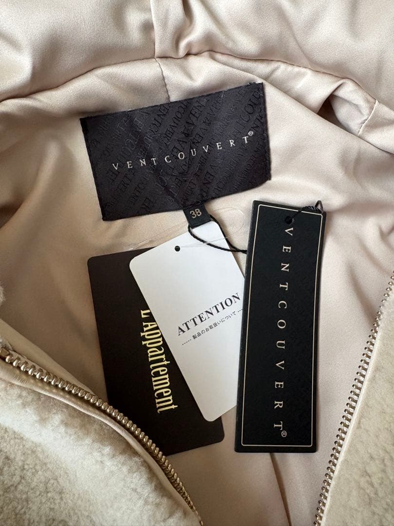 別注VENTCOUVERTヴァンクヴェールMOUTON VEST