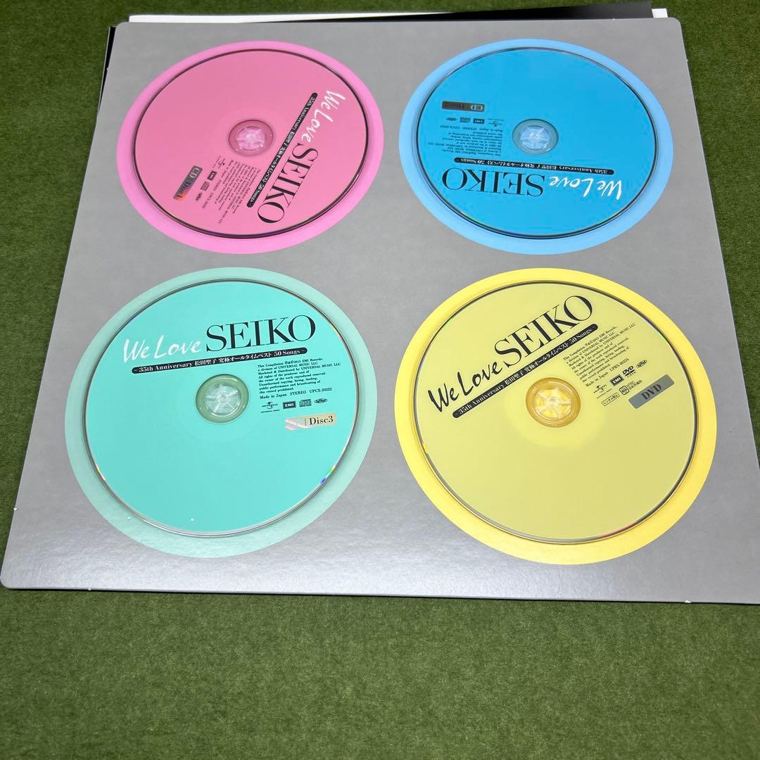 松田聖子／究極オールタイムベスト50Songs 3CD+DVD 4枚組