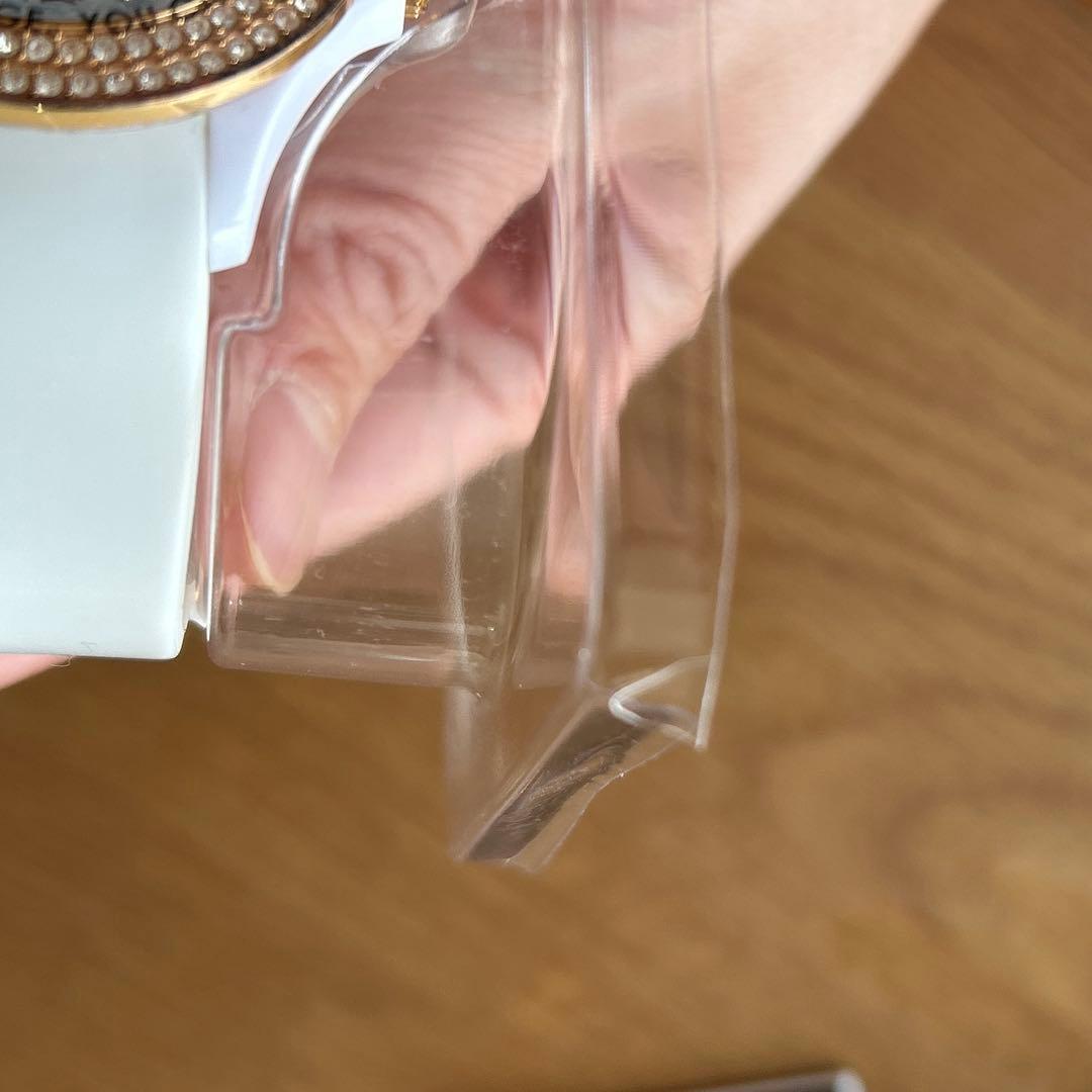 ice watch スターホワイト　ローズゴールド　small スワロフスキー