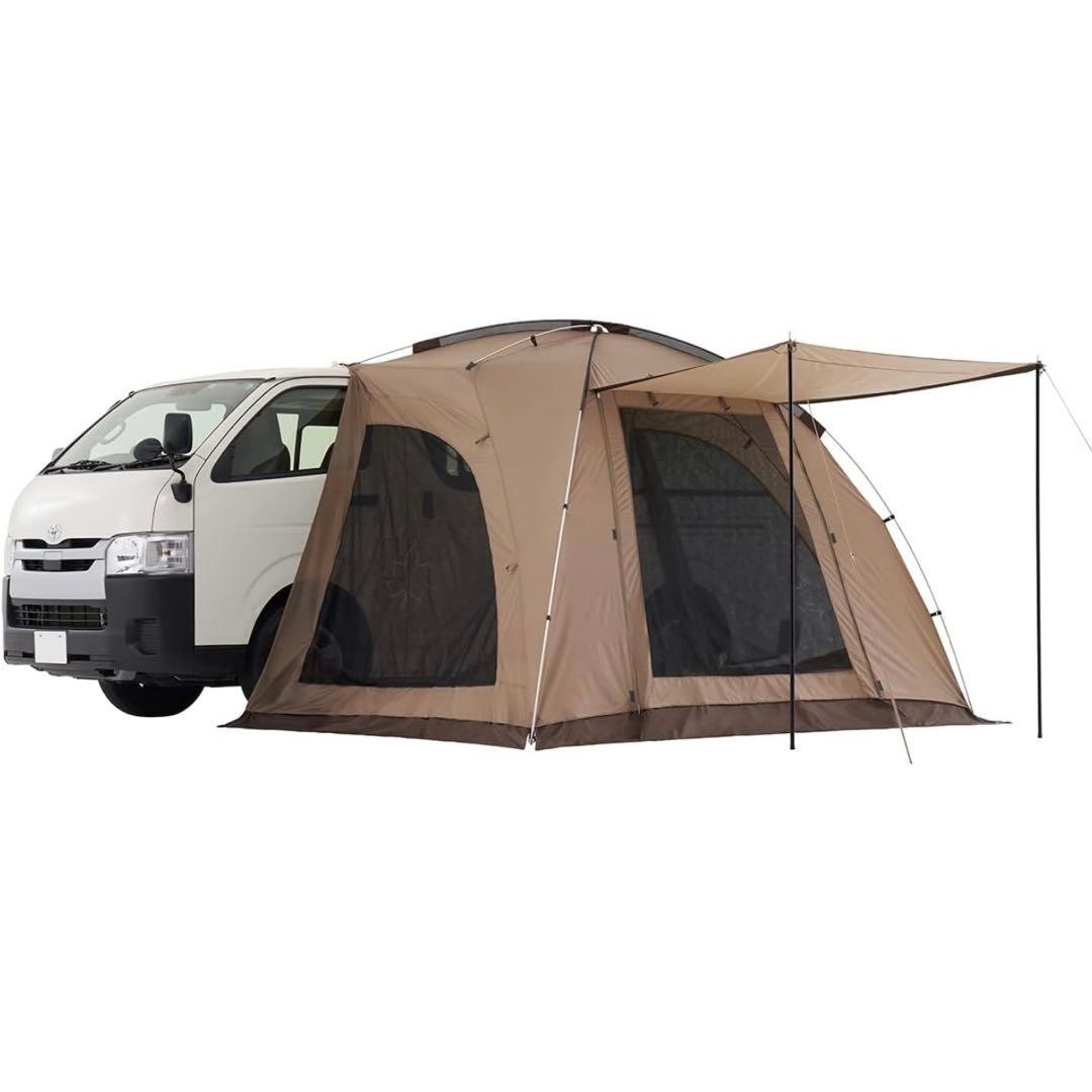 み*ん様 ロゴス カーサイドオーニング テント　ベージュ 71202000