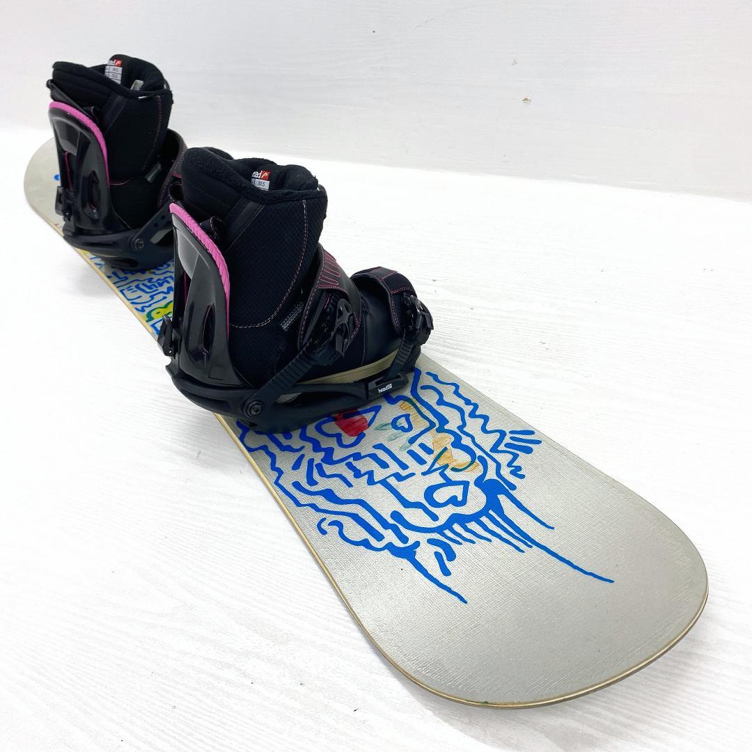 TECHNINE レディース スノーボード スノボー 144cm 25.5cm