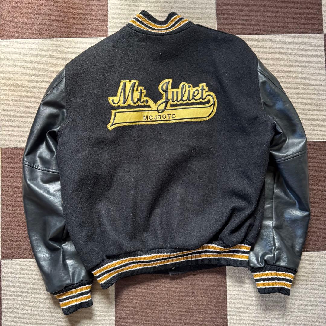 NEFF レターマンジャケット 黒 黄色